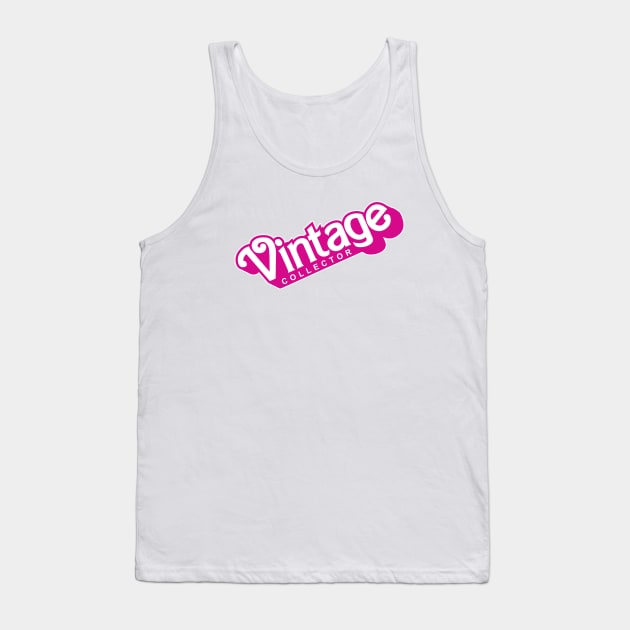 Vintage Collector - Barbie style Tank Top by LeftCoast Graphics